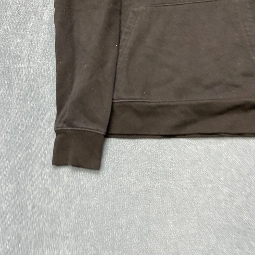 Nike Air Jordan Hoodie Men XL Black Fleece Lined Kangaroo Pocket Ribbed Pullover